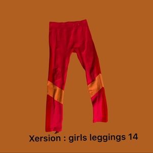 Workout clothes- sold T- $30; S- leggings $10, sweater $12